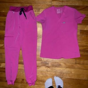 Figs electric orchid set xxs